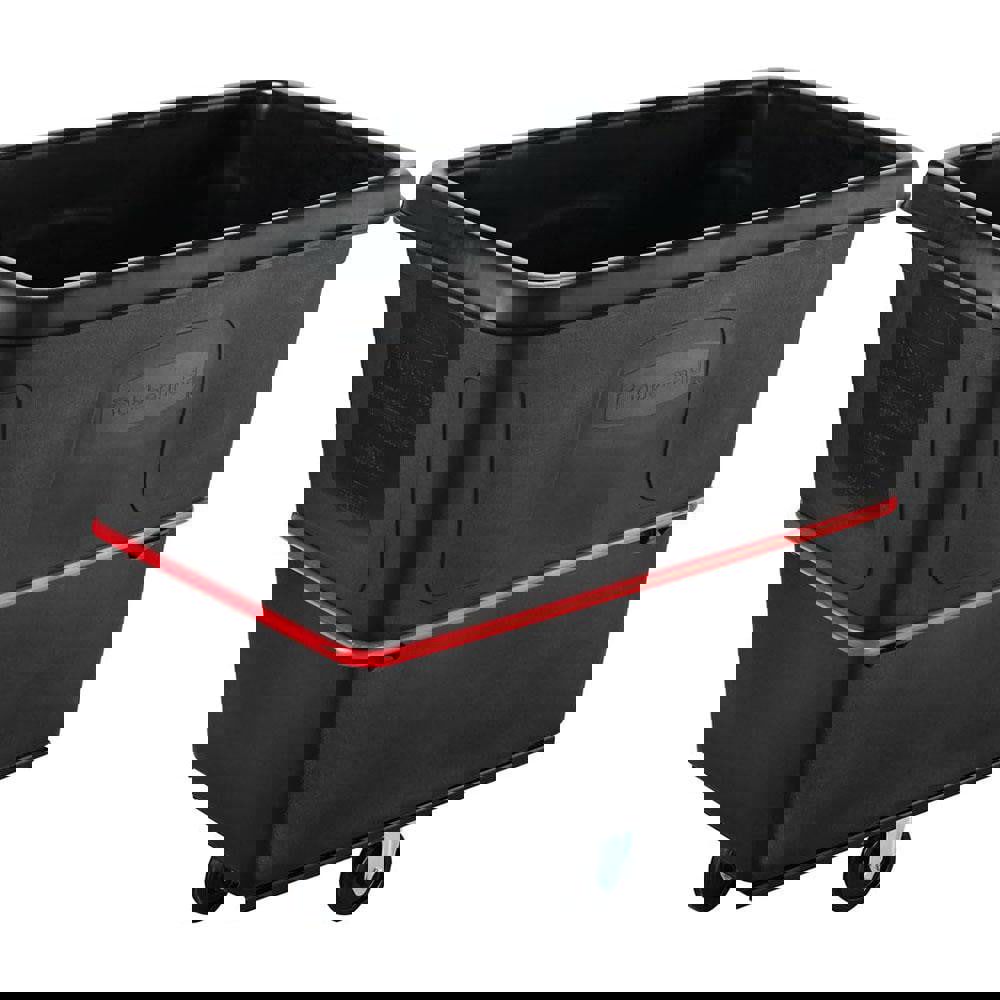 Heavy-Duty Utility Truck, 119.7 gal, 1,000 lb Capacity, Metal/Plastic, Black